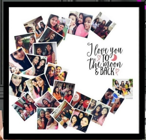 Moon Shape Photo Frame - Image 2