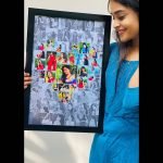 Heart Mosaic Photo Frame