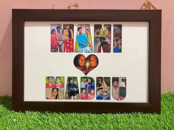 Couple name frame