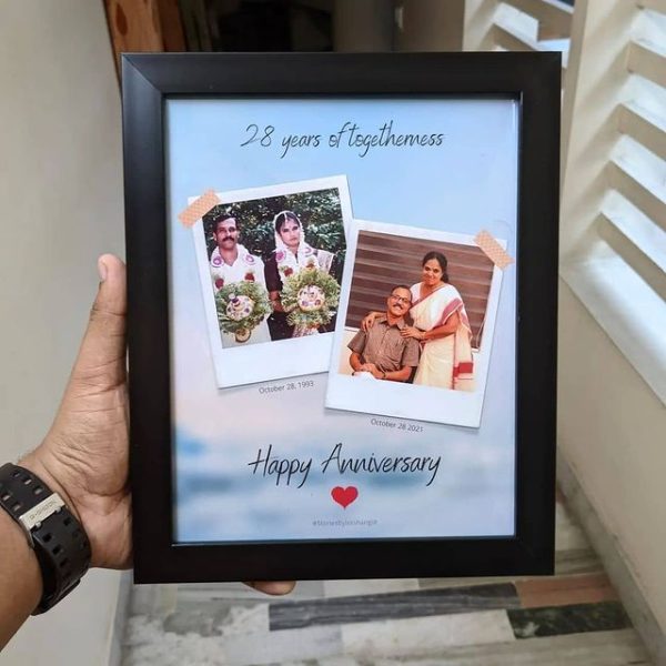 Customized Anniversary Collage Photo Frame 10*12 Inch