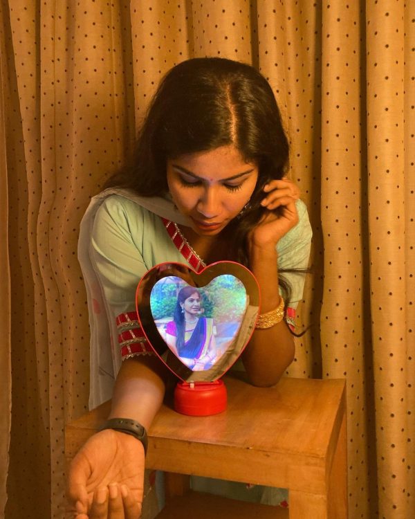 Heart Shape Magic Mirror