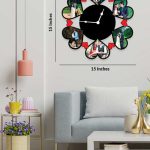Personalized MDF Clock Hanging