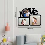 Personalized MDF Clock Hanging