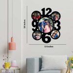 Personalized MDF Clock Hanging
