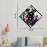 Personalized MDF Clock Hanging