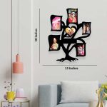 15*18 Inch Personalized Tree Shape Wall Hanging Photo Frame