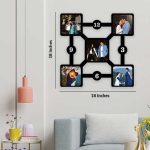Personalized MDF Clock Hanging