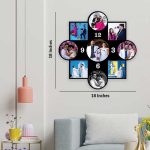 Personalized MDF Clock Hanging