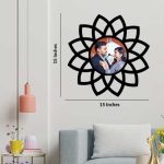 Personalized MDF Clock Hanging