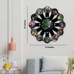 Personalized MDF Clock Hanging
