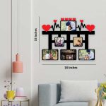 15*18 Inch Heart Beat Wall Hanging Photo Frame