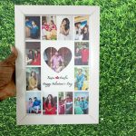 8*12 Inch Valentine Collage  Frame
