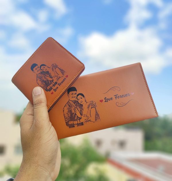 Couples Sketch Wallet