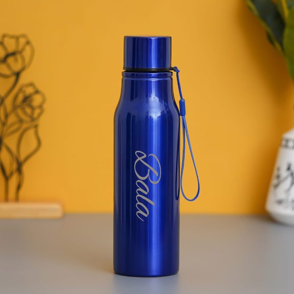 Engraved Premium Copper Bottle with Sipper - Image 5