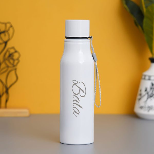 Engraved Premium Copper Bottle with Sipper - Image 4