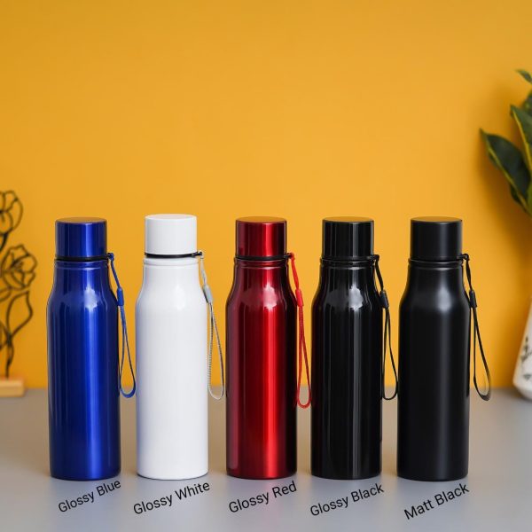 Engraved Premium Copper Bottle with Sipper - Image 2