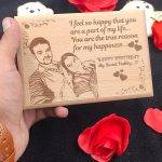 Engraving Wooden Photo Frame