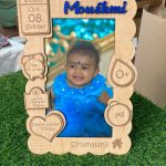 Engraving Wooden Baby Frame