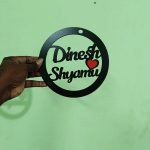 Customized mini name prop Round