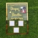Acrylic Thumb Print Frame